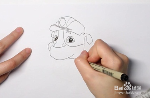 汪汪队小丽怎么画