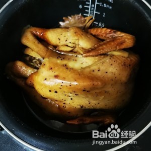 自己在家做黑胡椒鸡(电饭煲版)