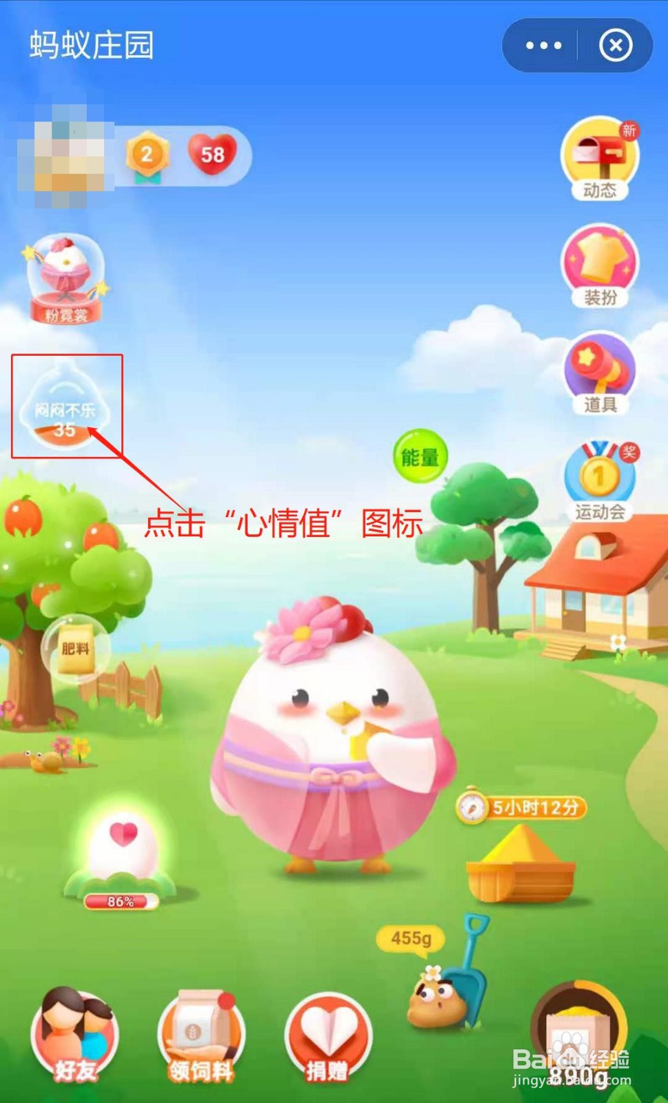 蚂蚁庄园如何查看小鸡心情值攻略