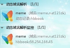 类似花生壳的nat123动态域名解析软件使用方法