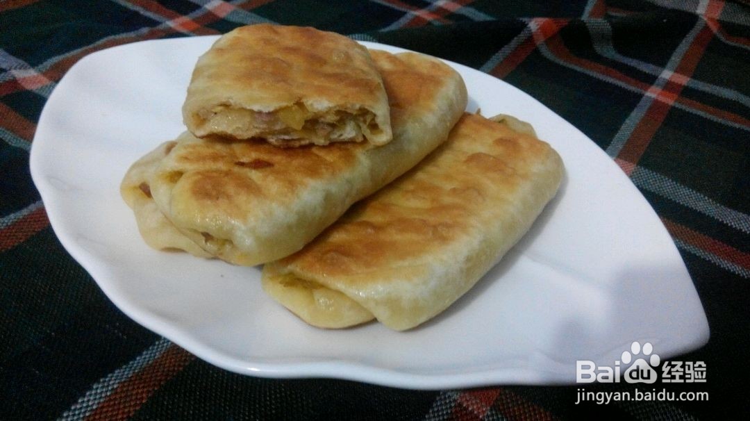 榨菜肉锅贴的做法