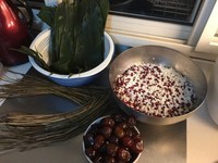 红豆蜜枣小脚粽