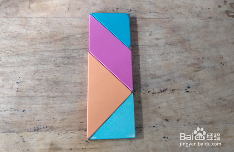 用七巧板怎样拼鼓槌?