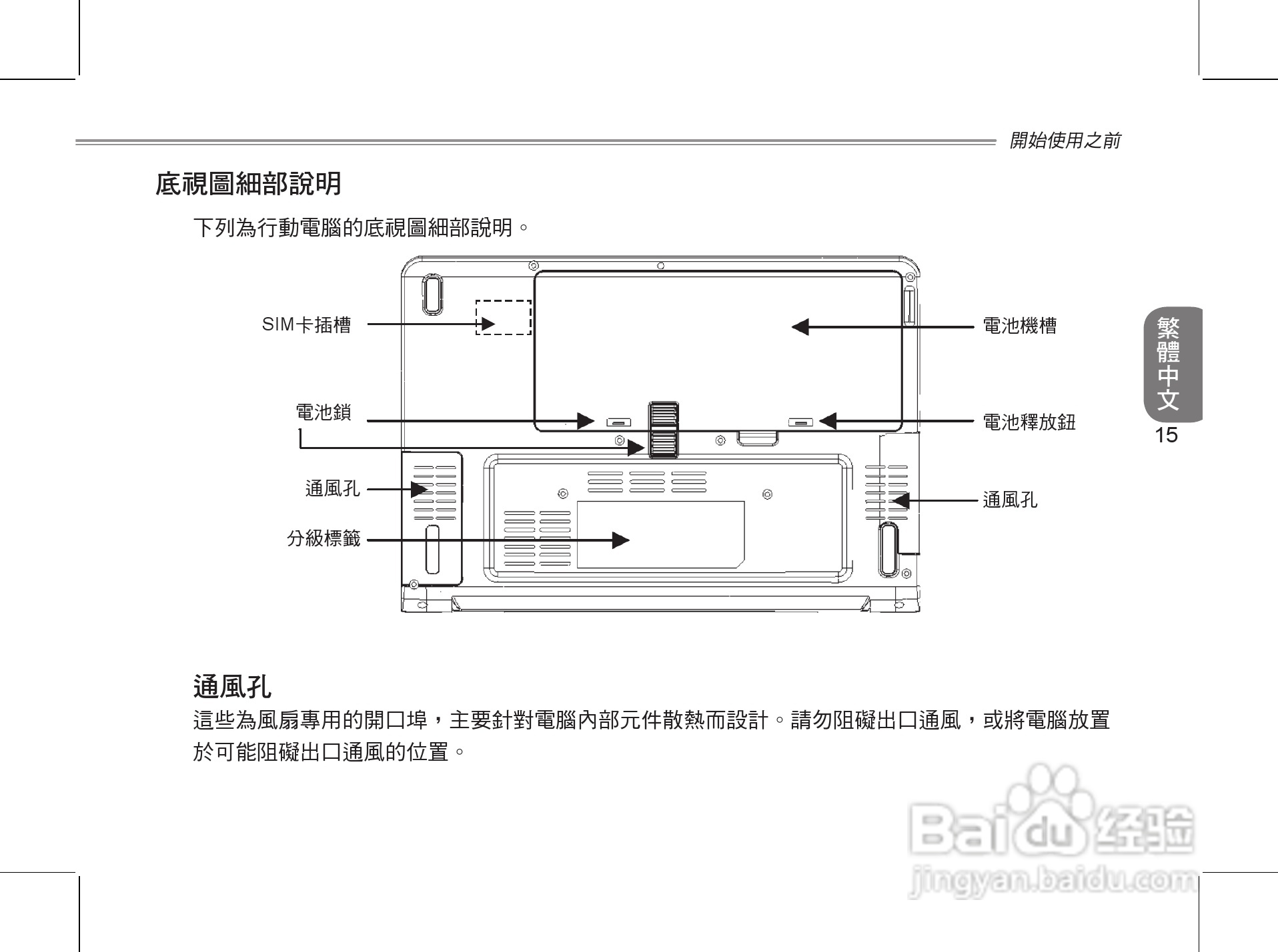 技嘉S1024笔记本电脑使用说明书:[3]