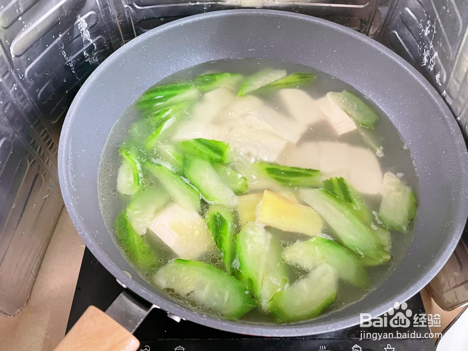 豆腐丝瓜白贝汤怎么做