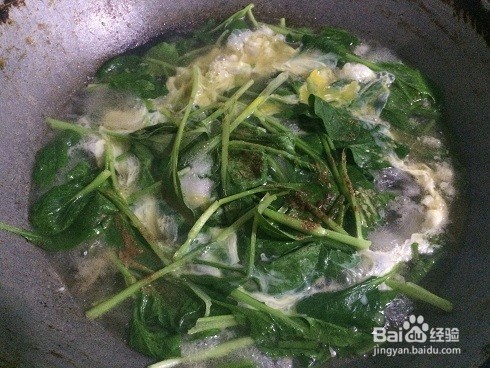 青菜蛋汤的做法