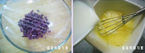 紫薯杯子蛋糕--紫薯点心系列（二）