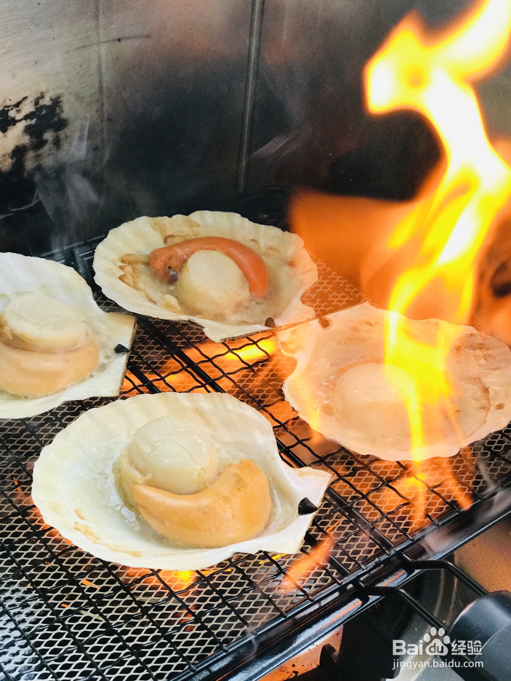 一次就学会的烤扇贝