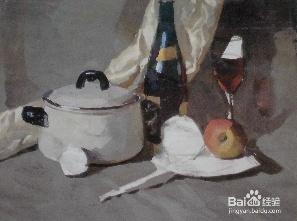 如何一步一步地画好水粉画