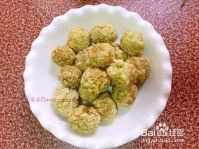 焦溜丸子的家常做法