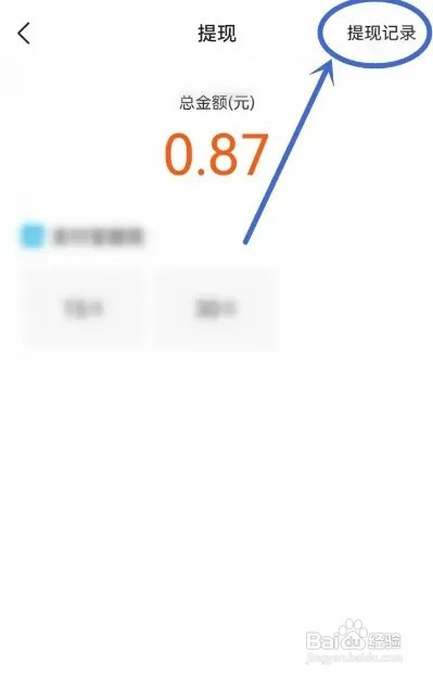有柿APP如何查看提现记录
