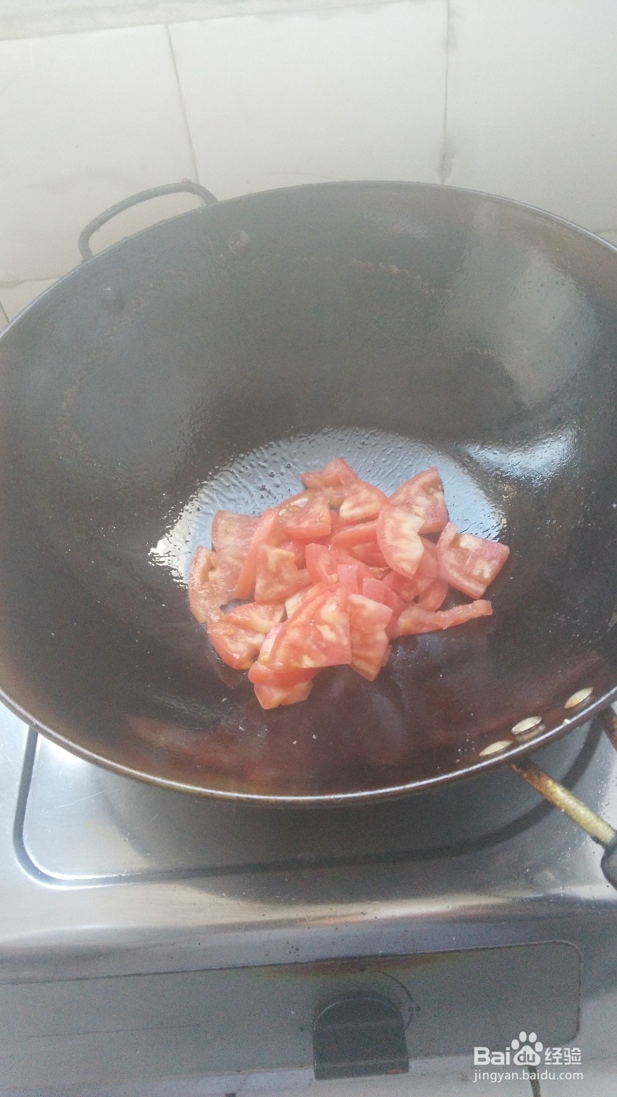 西红柿土鸡蛋的做法