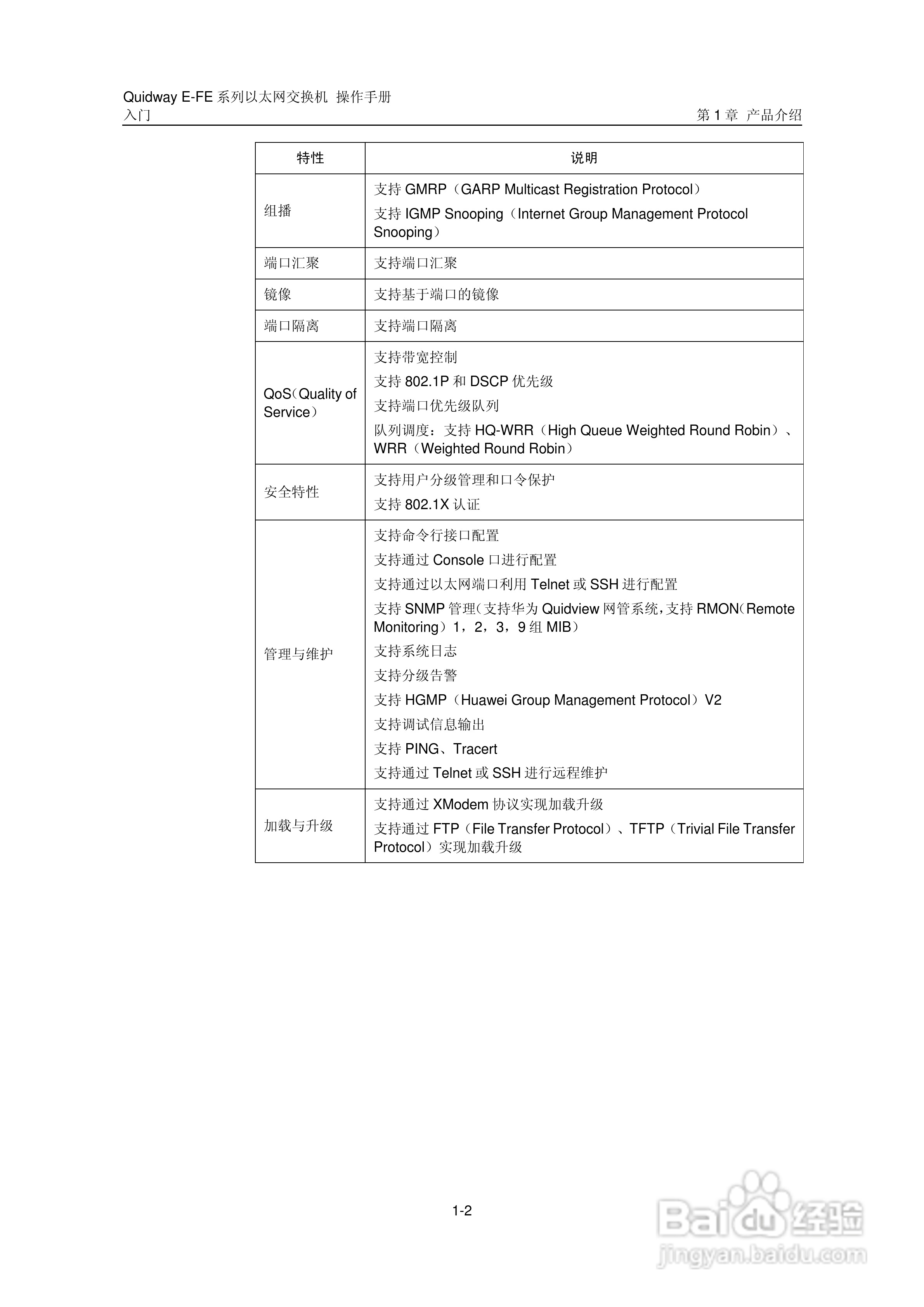 华三交换机E-FE形说明书:[2]