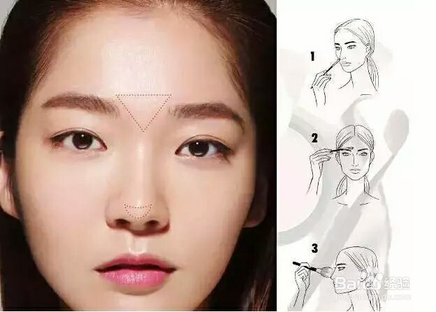 四种不同鼻型化妆技巧