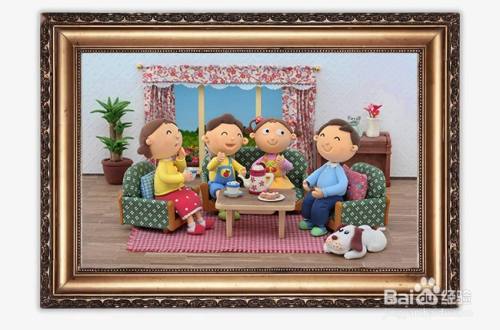 ps图片怎么置入到相框