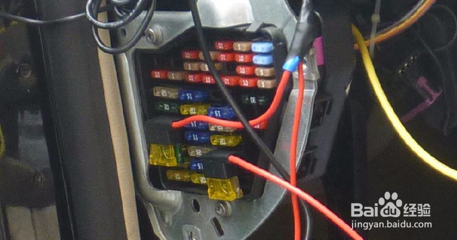 大众行车记录仪acc接线方法