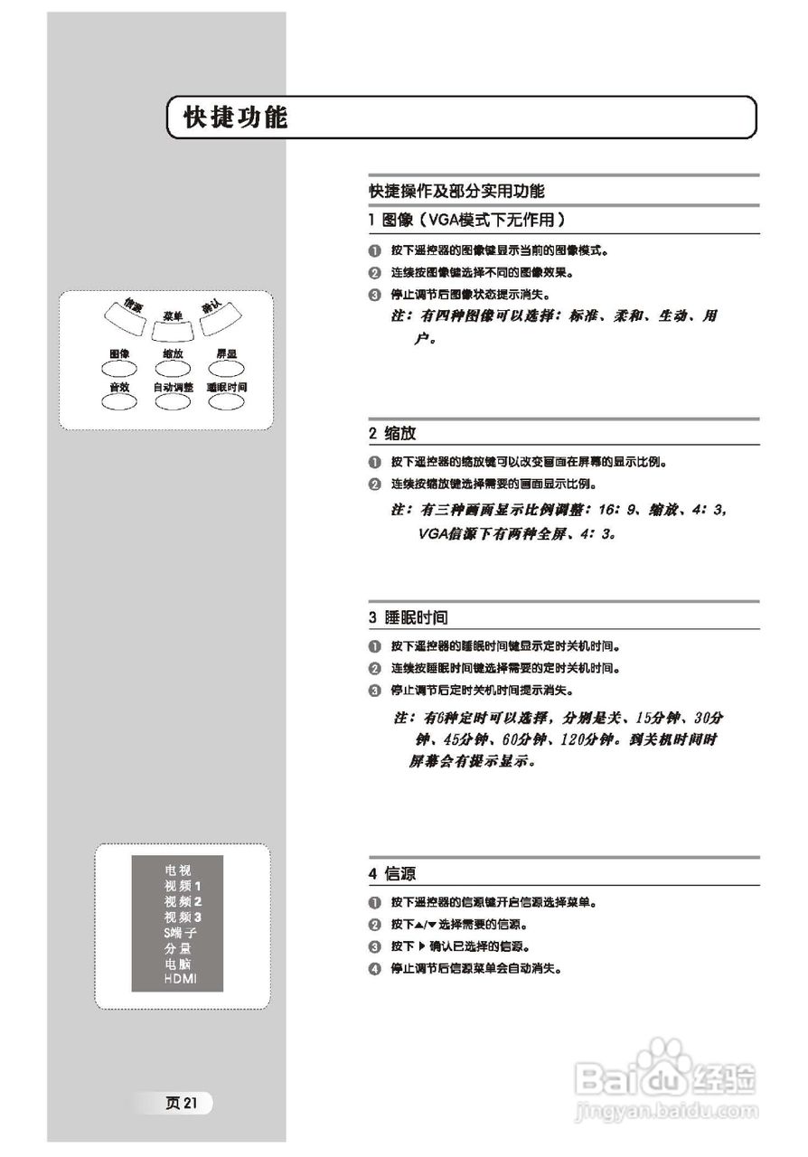 TCL王牌L22M16液晶彩电使用说明书:[3]