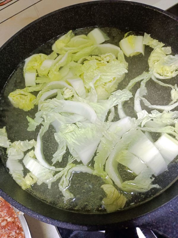 白菜羊肉丸子汤