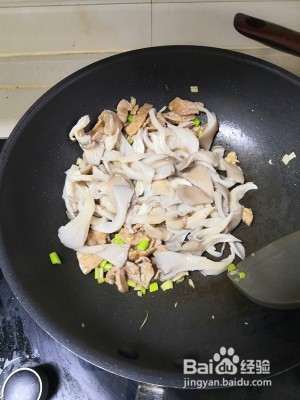 如何做蘑菇炒肉
