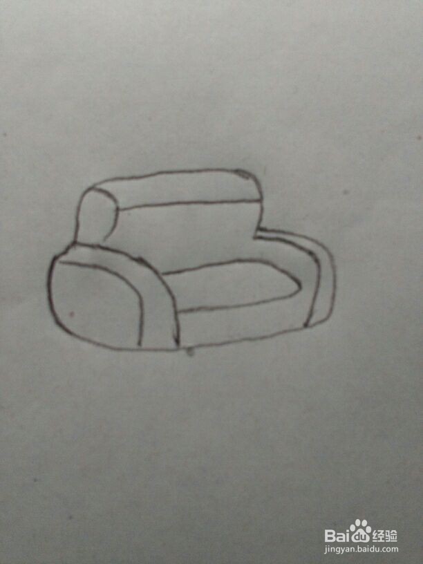 家居简笔画——沙发