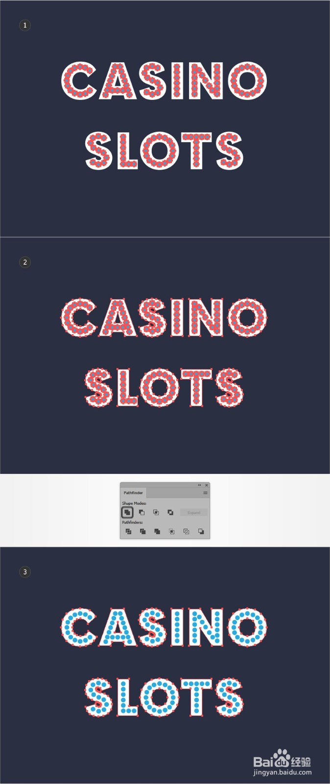 如何在Illustrator中制作3D电影文字效果