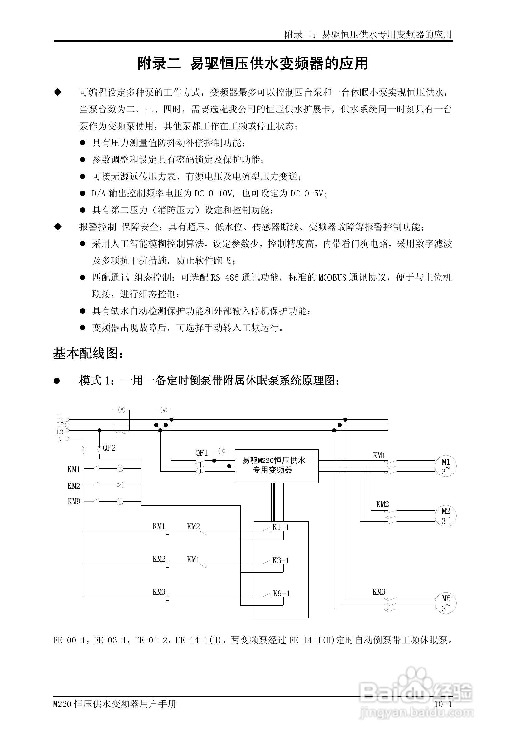 易驱M220-4T0930FPVER0M00变频器使用说明书:[10]
