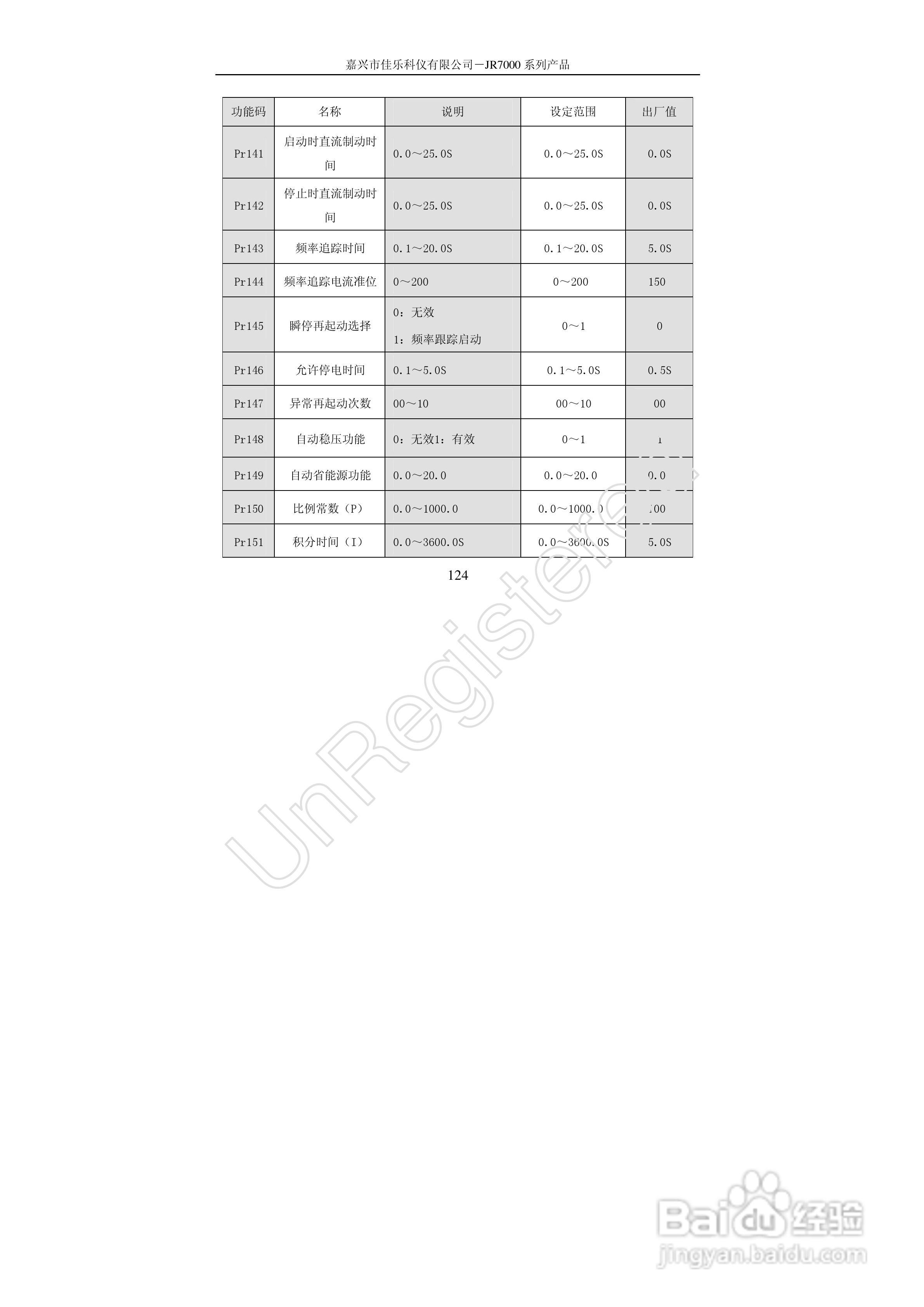 佳乐JR7000-315G-4-1090变频器使用说明书:[13]