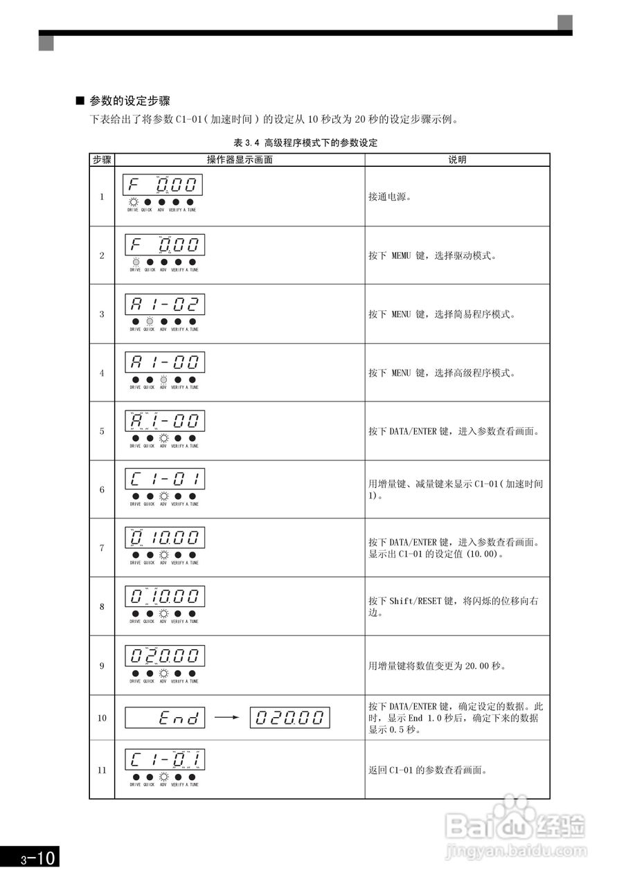 安川CIMR-F7B4300变频器使用说明书:[9]