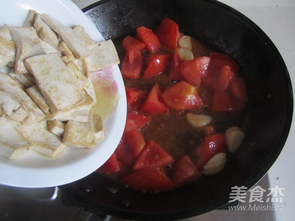 番茄烧豆腐的做法