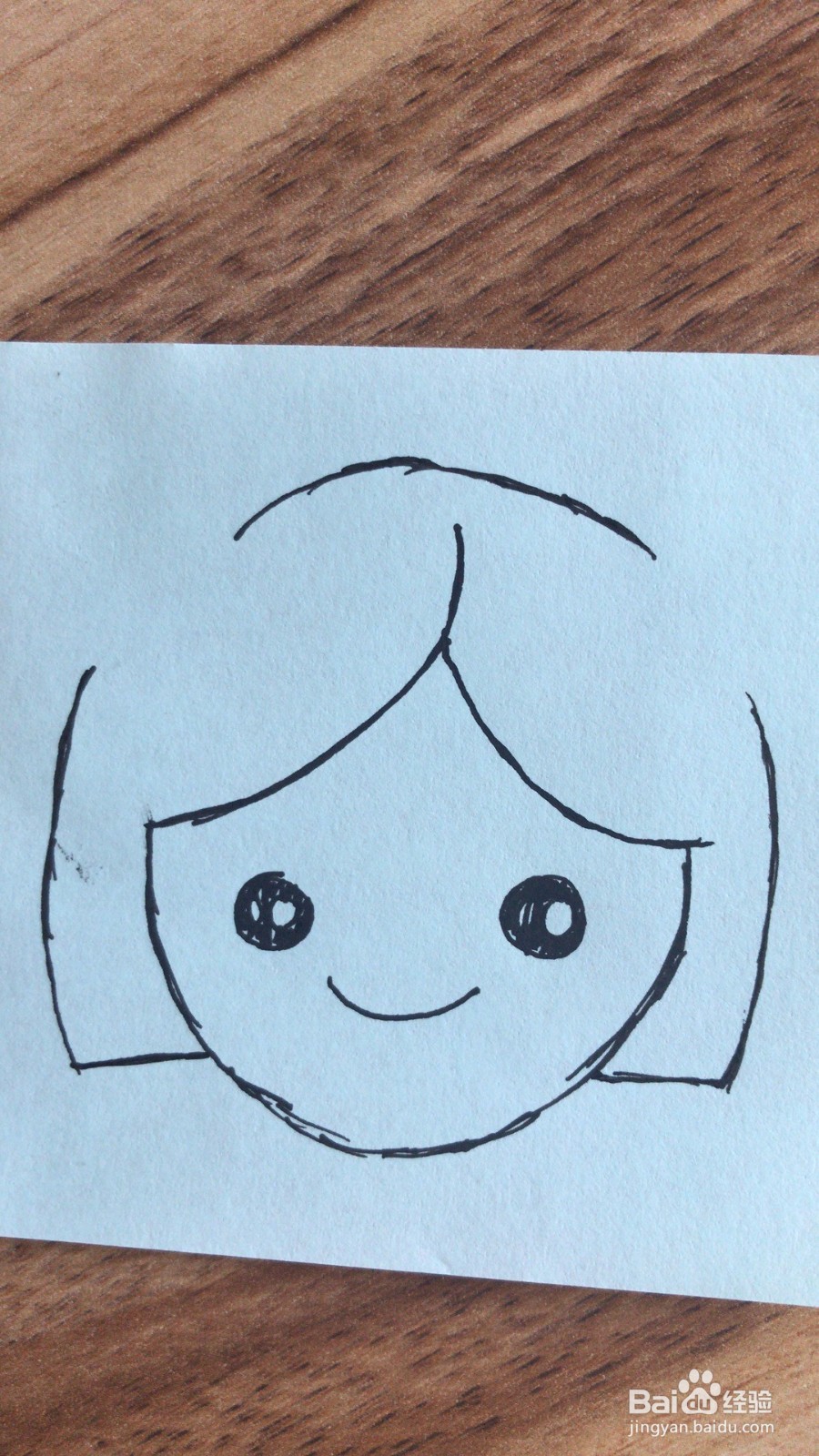 蘑菇头的小女孩怎么画更简单