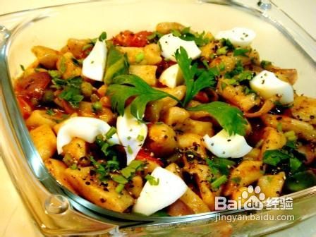 黑椒酱炒马铃薯面疙瘩