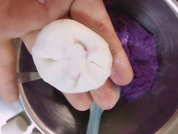 紫薯芋泥糯米饼