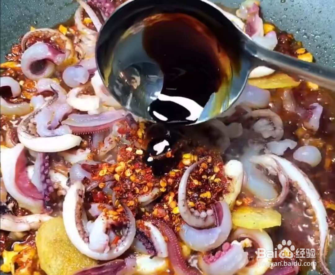 爆炒鱿鱼怎么做！