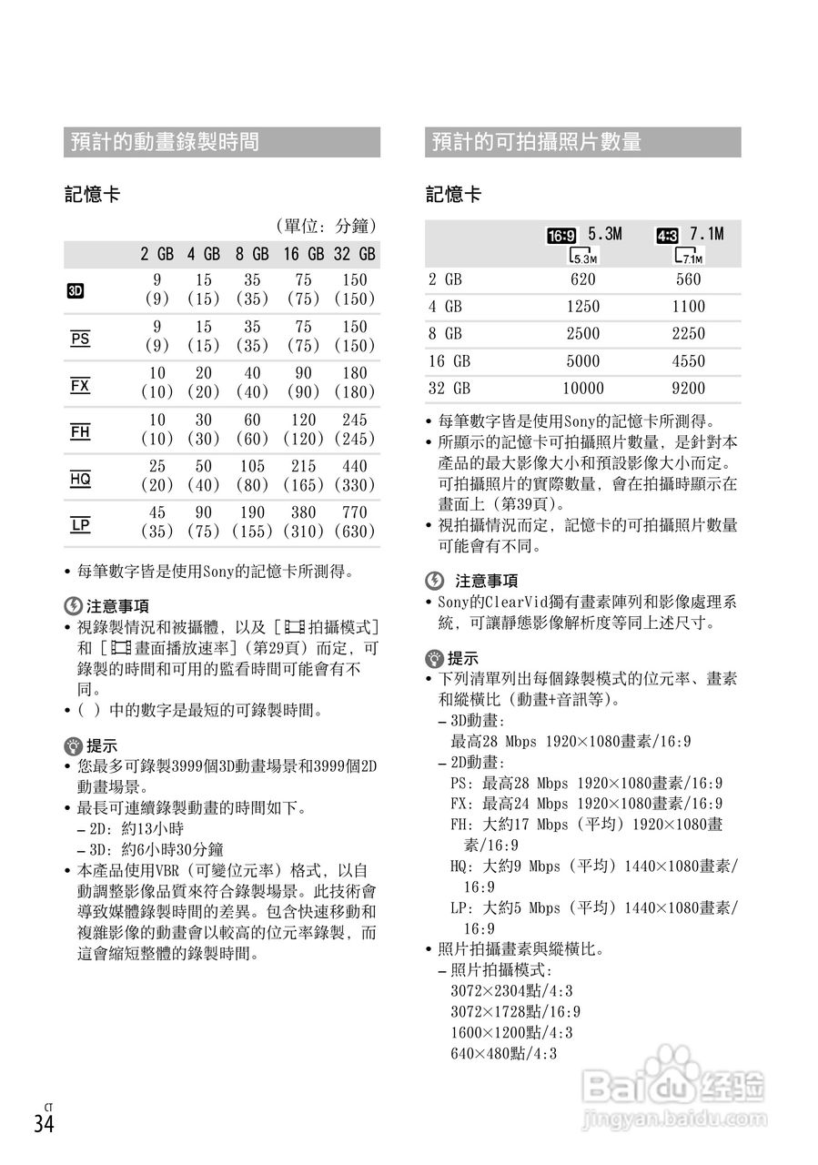 索尼DEV-5K数码摄相机使用说明书:[14]