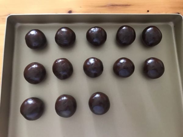 巧克力乳酪椰蓉月饼