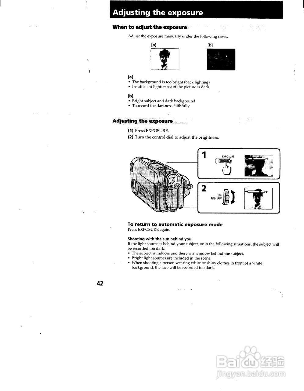 索尼CCD-TRV72模拟摄像机说明书:[5]