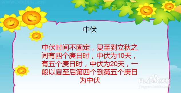 夏至后几天入伏,怎样计算?有规律吗?