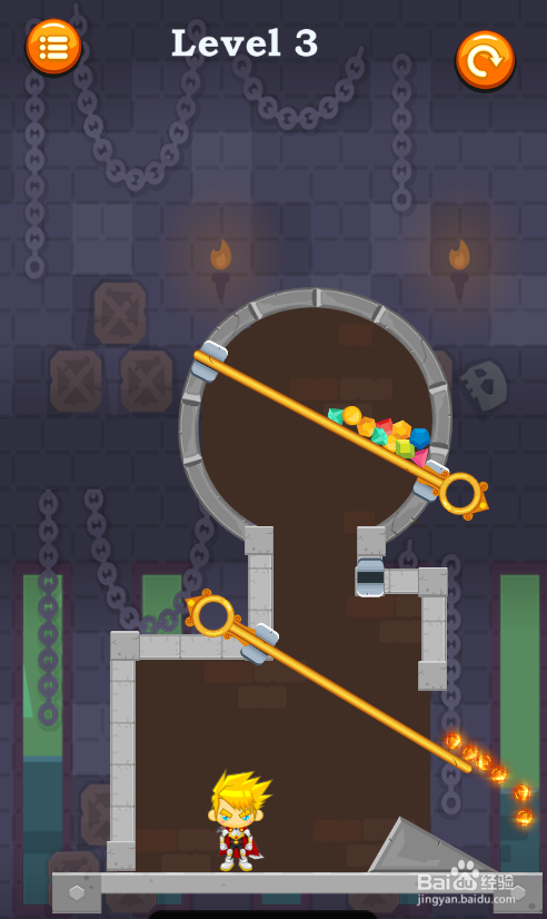 Caio Knight Rescue的Level 3如何过关?