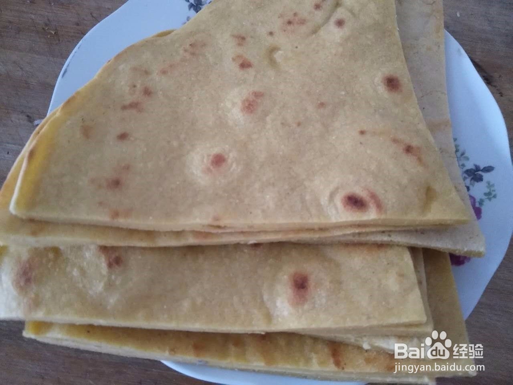 玉米饼的做法