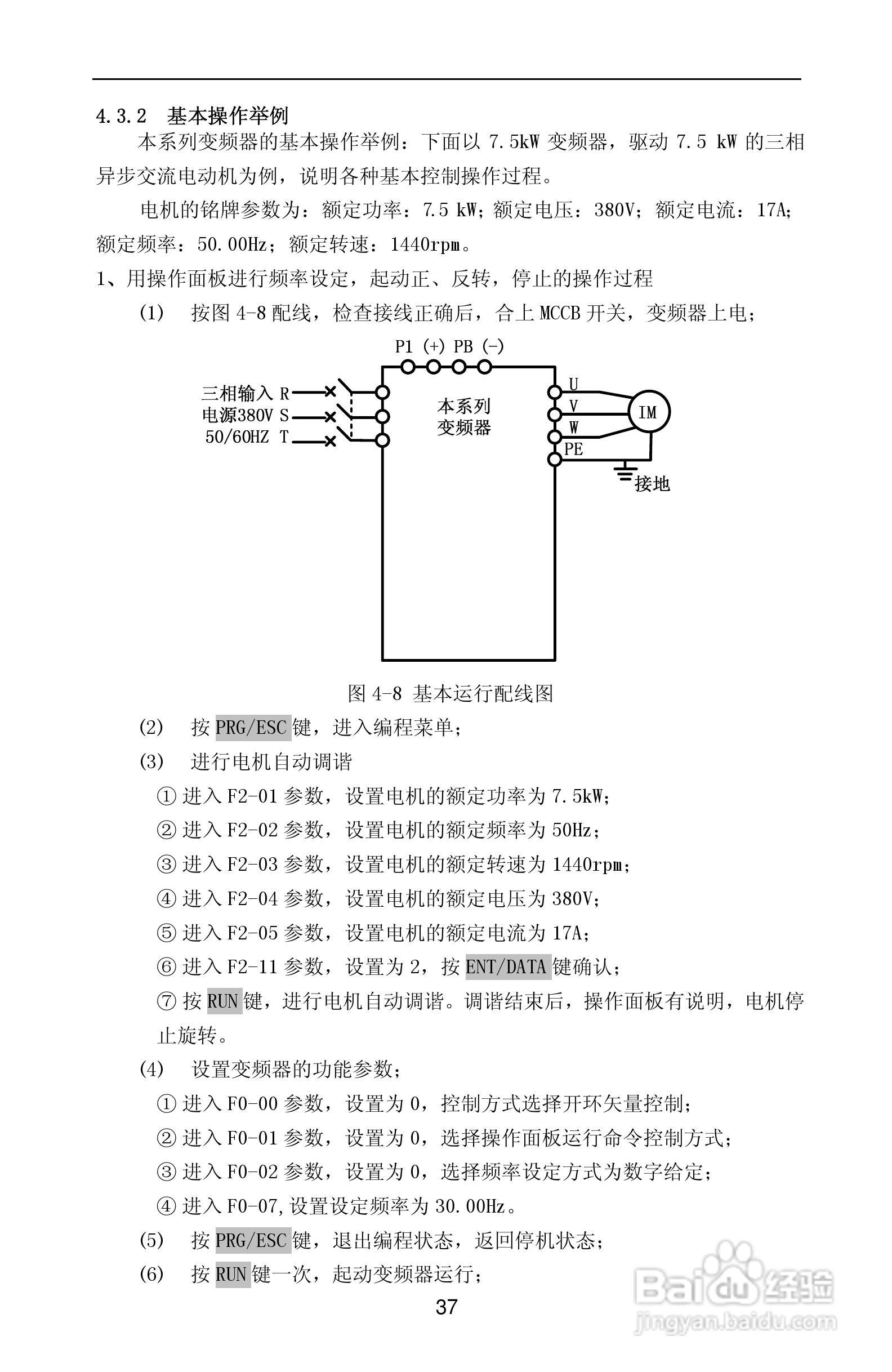 紫威CV2000/3000-630G/700P-12变频器使用说明书:[5]