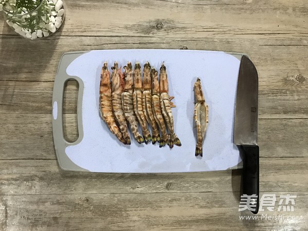 迷迭香芝士烤对虾