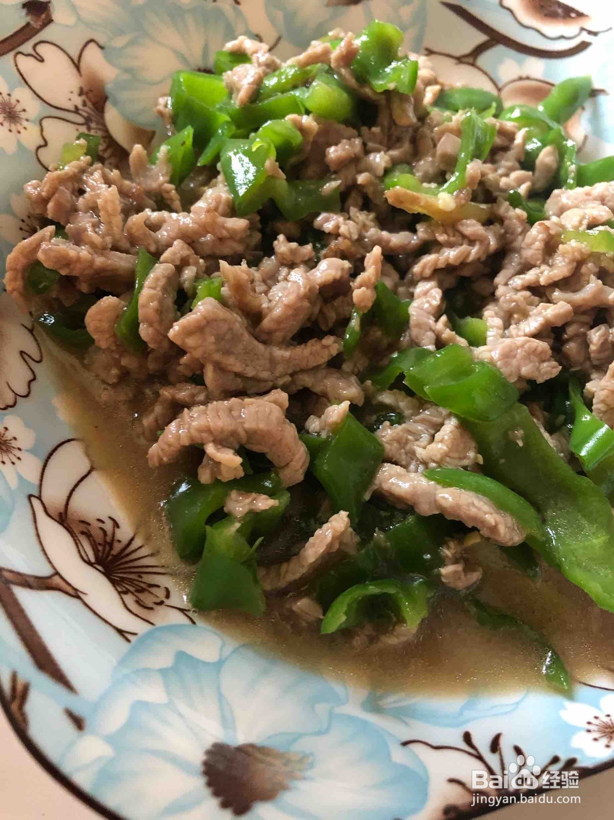 家常菜牛肉炒尖椒