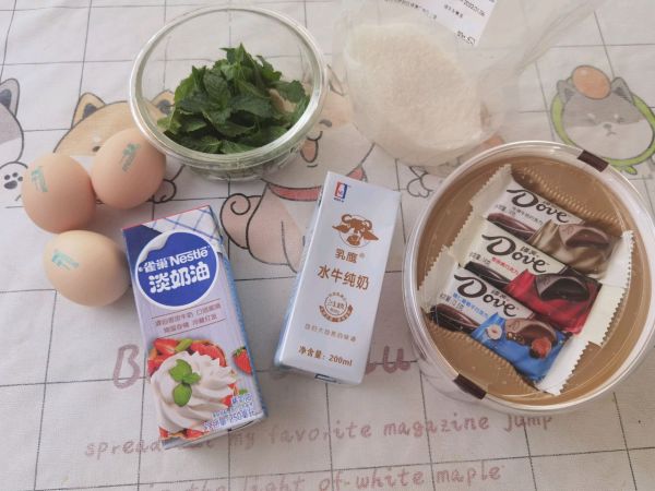 薄荷巧克力冰淇淋