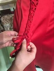 礼服绑带怎么绑图解