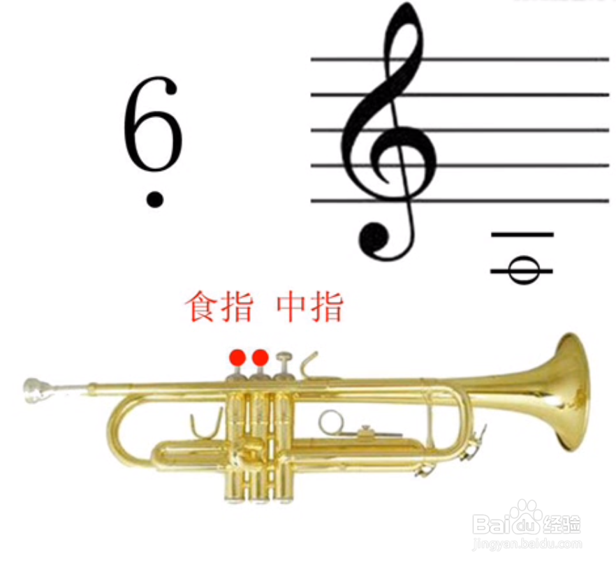 小号指法图解