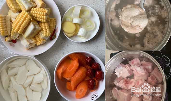 玉米骨头汤怎么做