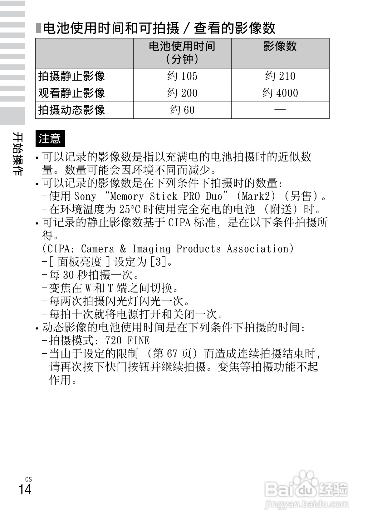 索尼DSC-W670数码相机使用说明书:[2]
