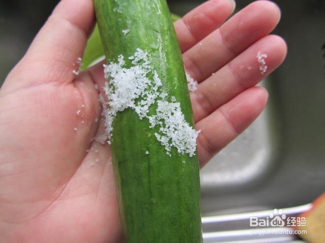 荆芥拌蓑衣黄瓜