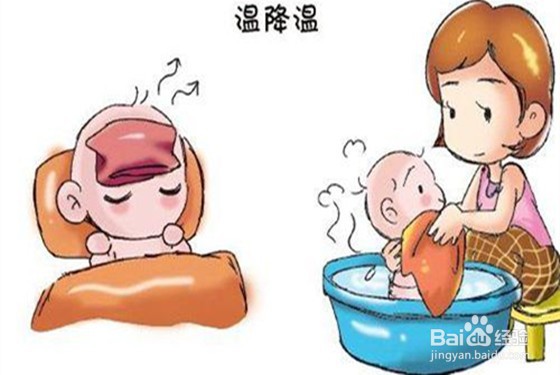 湿毛巾退烧的正确方法