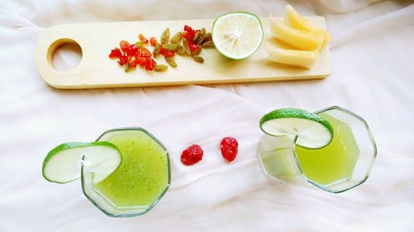 减脂蔬果汁 青瓜哈密瓜汁